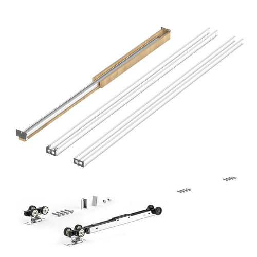Pocket Door Frame Kit, for 24-32 in Wide 80 in High Door, Pocket Door Kit