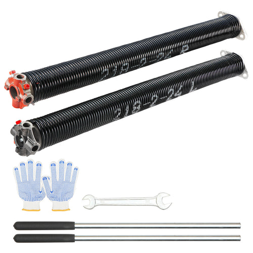 Garage Door Torsion Springs, Pair of 0.218 x 2 x 24inch