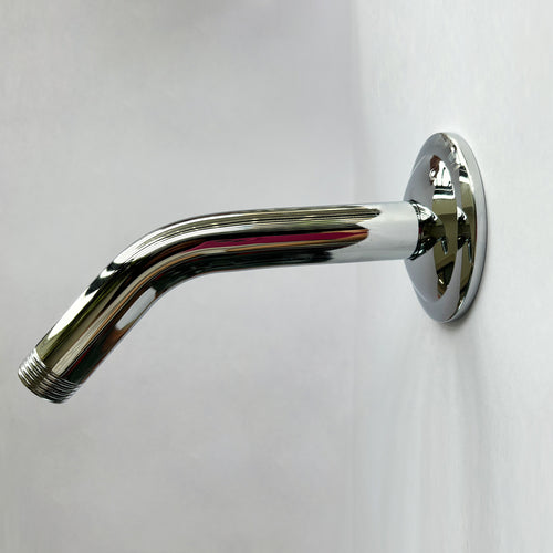 1/2 NPT Shower Arm with Flange, Wall Mount Rain Head Extension