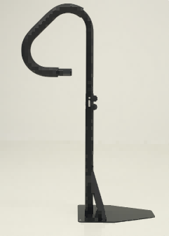 Adjustable Spa Handrail 44"-60" 600 lbs Capacity Swivel