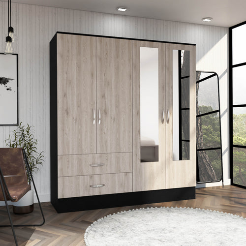 Engineered Wood Dresser Multicolor 63"