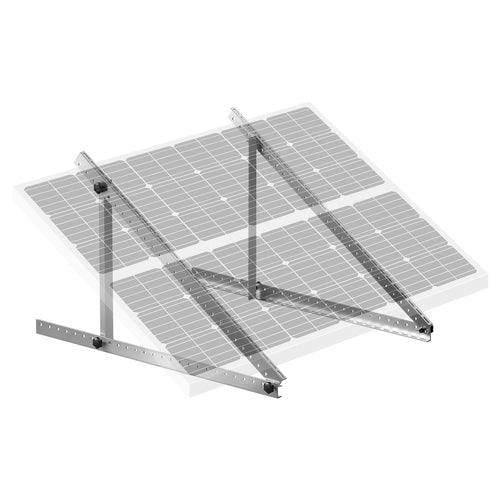 50-Inch Solar Panel Mount Brackets 0 - 90° Adjustable Tilt Mount Brackets