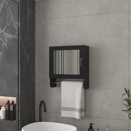 Black Medicine Cabinet Ulysses Bathroom Storage