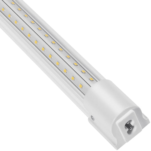 10 Pack 4 Ft LED Shop Light 40W 6500 Lm Linkable Ceiling Fixture