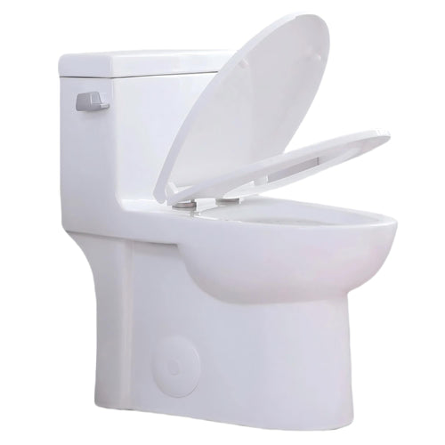 Gloss White GW-003S Tornado Elongated One-Piece Toilet ADA