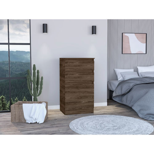 Dresser with Mirror & Jewelry Box - Two Drawers, Single Door