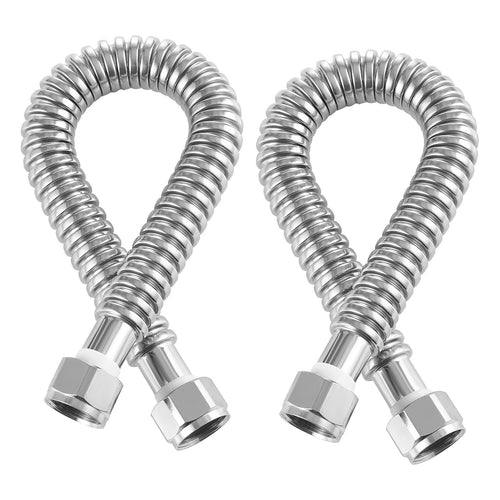 18" Water Heater Flex Connector Kit 3/4" FIP Inlet Outlet
