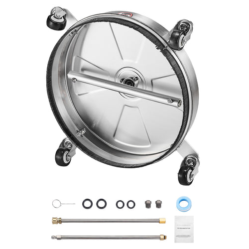 16.5" Stainless Steel Pressure Washer Surface Cleaner 4000 PSI