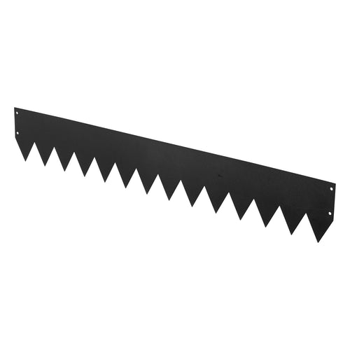 Galvanized Steel Landscape Edging 30-Pack 40x6" with Clips
