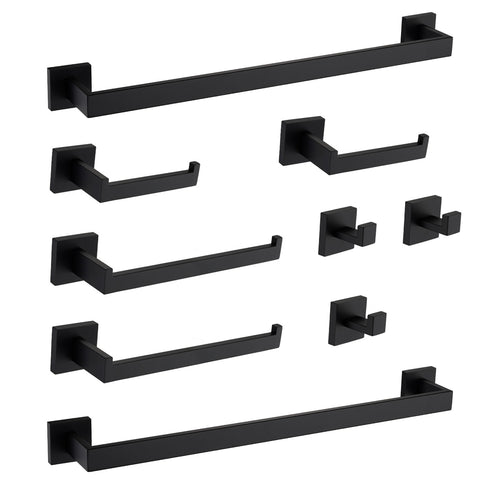 9-Piece Bathroom Hardware Set