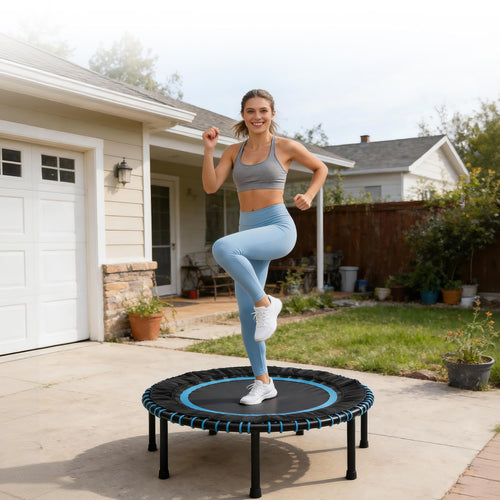 40" Adult Fitness Trampoline, 330 lbs Max, Indoor/Garden