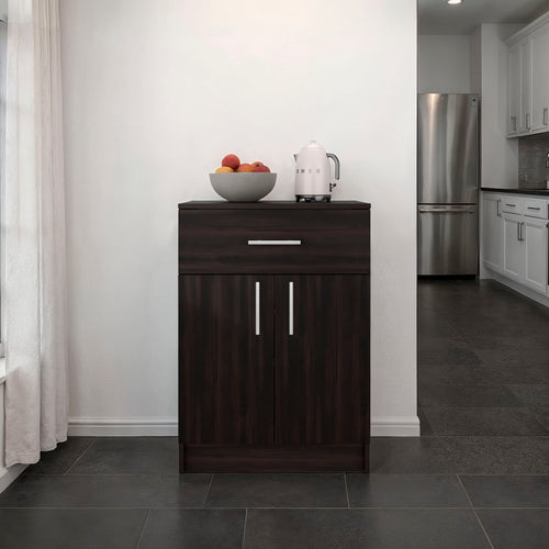 Mayorca Pantry Cabinet with Drawer and Shelves