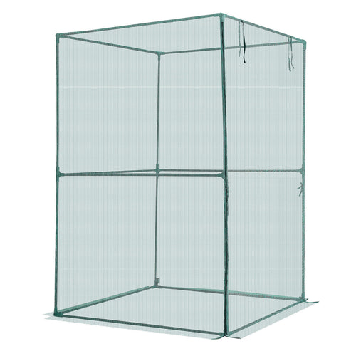 Plant Protection Tent Zippered Door 3.9 x 3.9 x 5.9 ft