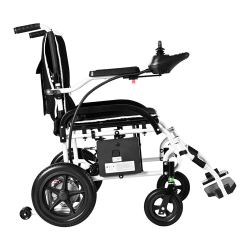 Wheelchair Electric Foldable Aluminum 220 LB 12 Mile Range 39x24x36 In