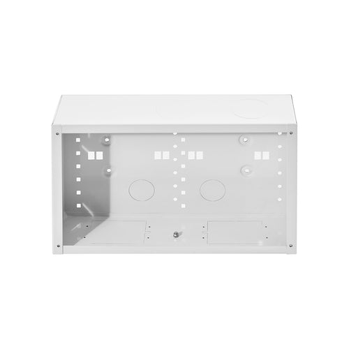 9-Inch Recessed In-Wall Media Enclosure with Cover, Steel