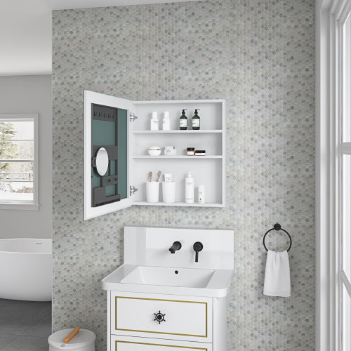 Frameless Mirror Medicine Cabinet - Beveled Edge - 24" x 26"