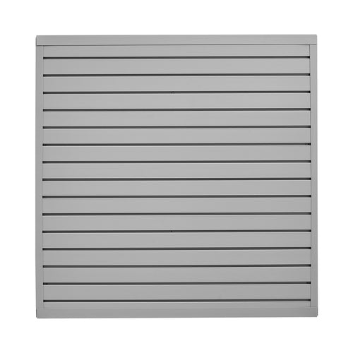 4x4 ft PVC Grey Slatwall Paneling Garage Storage