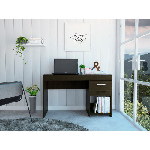 Writing Computer Desk - Two Drawers - Cabinet - 47.2"W