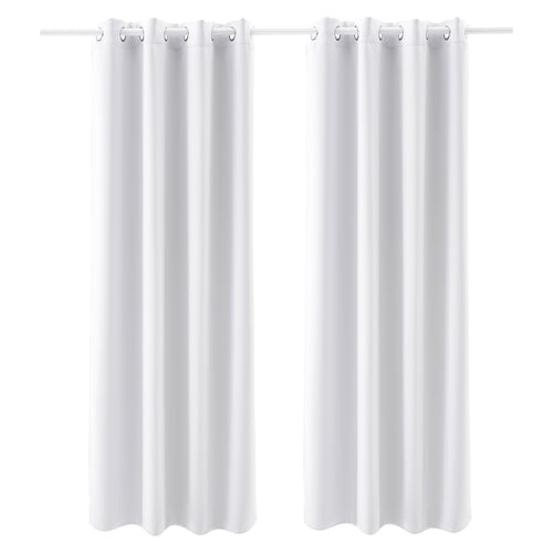 Blackout Thermal Insulated Grommet Curtain Panels 52x84 inch