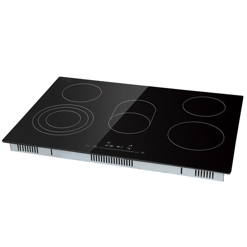 5 Burner 240V Electric Glass Cooktop 30.3" x 20.5