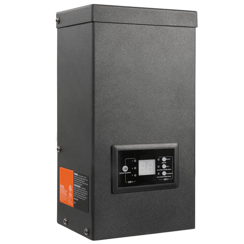 600W Landscape Lighting Transformer Timer Photocell Waterproof
