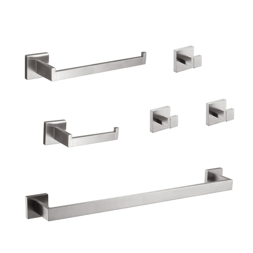 6-Piece Bathroom Hardware Set