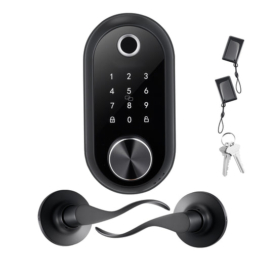 Fingerprint Electronic Biometric Deadbolt Door Lock Keyless Entry