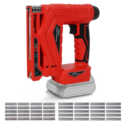 2-in-1 Brad Nailer Stapler Compatible With Milwaukee 20V MAX