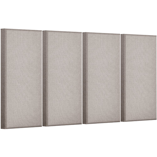 Acoustic Wall Panels 2in Thick 23.6 x 11.8in Self-Adhesive Camel