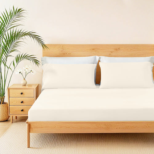 King Cooling 3-Piece Sheet Set, Ivory