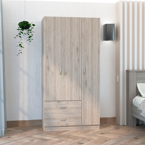 Engineered Wood Dresser Light Gray