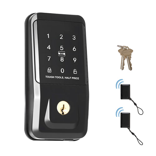 Keyless Entry Door Lock Touchpad Electronic Deadbolt