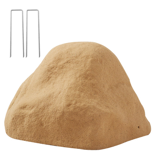Faux Rock Well Pump Cover Small Sand Lightweight Garden