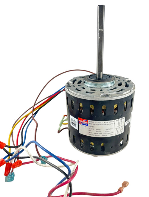 Blower Motor 01-0171 1 2 HP 115V Direct Drive 1 2" X 4" Shaft 1075 RPM Partners