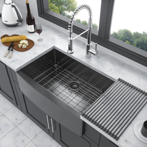 30 Inch Stainless Steel Apron Front Farmhouse Kitchen Sink