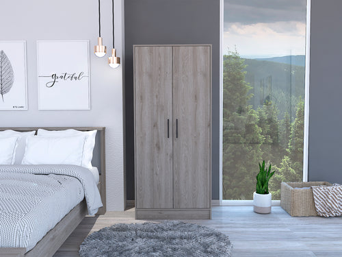 Engineered Wood Dresser Gray