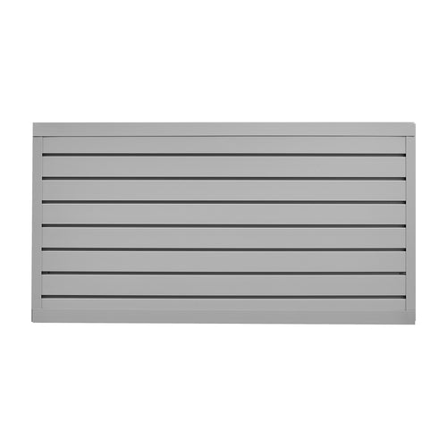 2x4 ft PVC Grey Slat Wall Paneling Garage Slatwall Modular