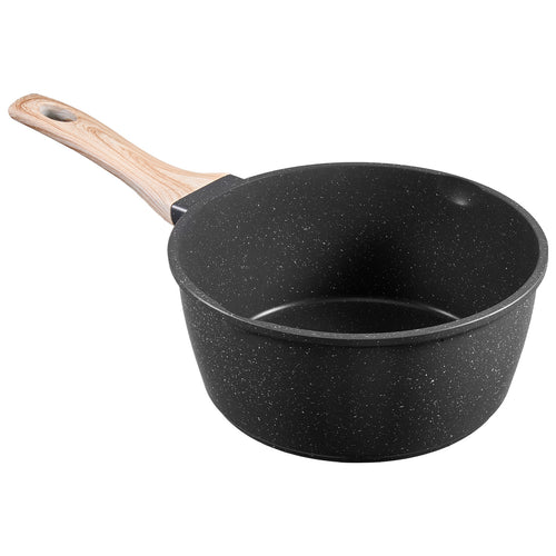 2.5 Qt Nonstick Saucepan with Glass Lid, Induction Compatible