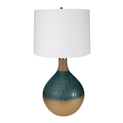 Glass Table Lamp 16" x 28.5