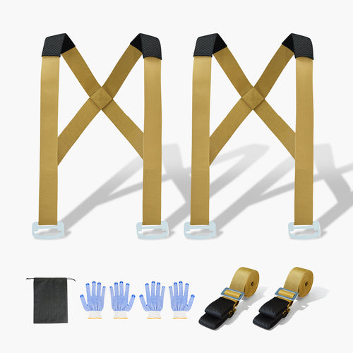 Moving Straps 1000 lbs 2-Person Lifting System Furniture
