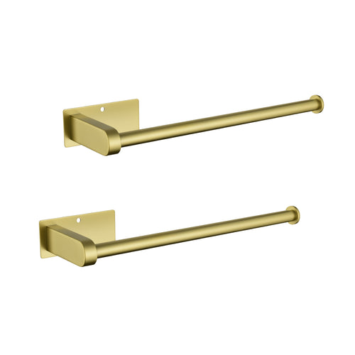 2 Pack Self-Adhesive Wall Mount Paper Towel Holder