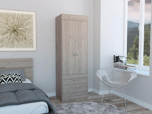 Engineered Wood Dresser Light Gray
