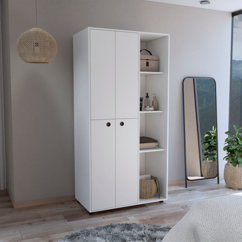 Engineered Wood Dresser White