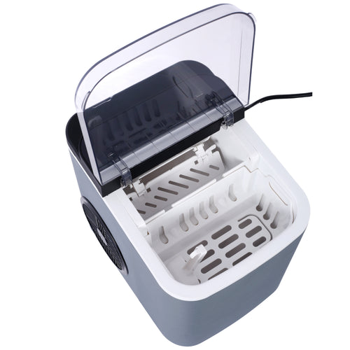 Portable Countertop Ice Maker, 26 lbs/Day, 9 Cubes in 6 Mins