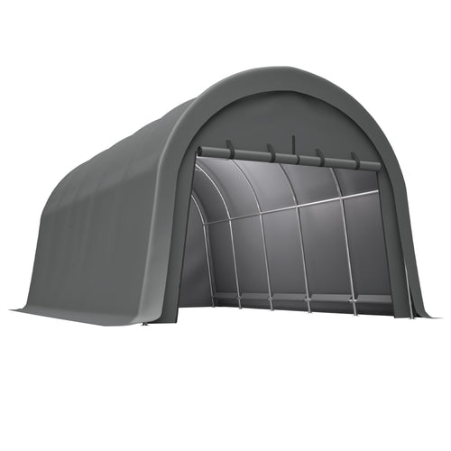 12x20 ft Heavy-Duty Steel Frame Carport Canopy