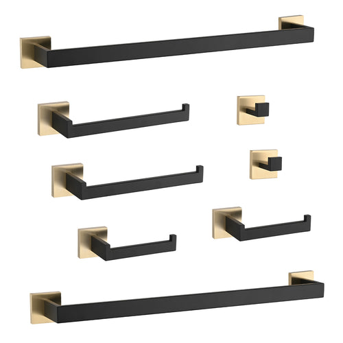 8 Piece Bathroom Hardware Set