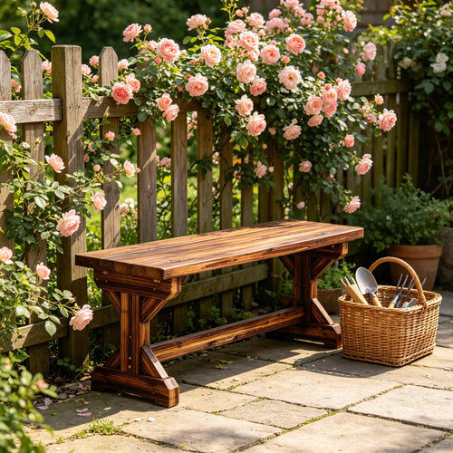 Wood Outdoor Sofa Carbon