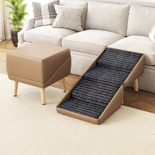 Foldable Pet Steps Ottoman for Small Dogs