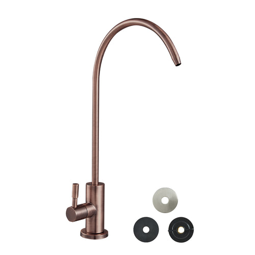 Lead-Free Stainless Steel RO Water Faucet with Brass Valve