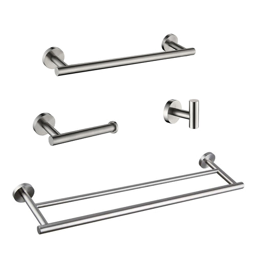 4-Piece Bathroom Hardware Set